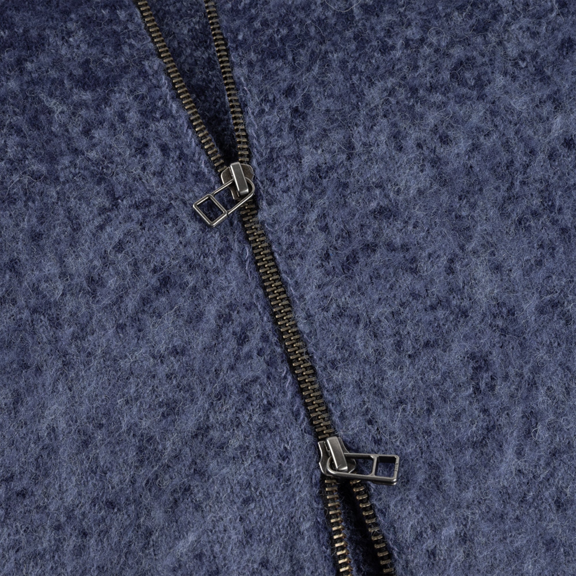 Dime MTL Mohair Double Zip Knit Midnight Blue
