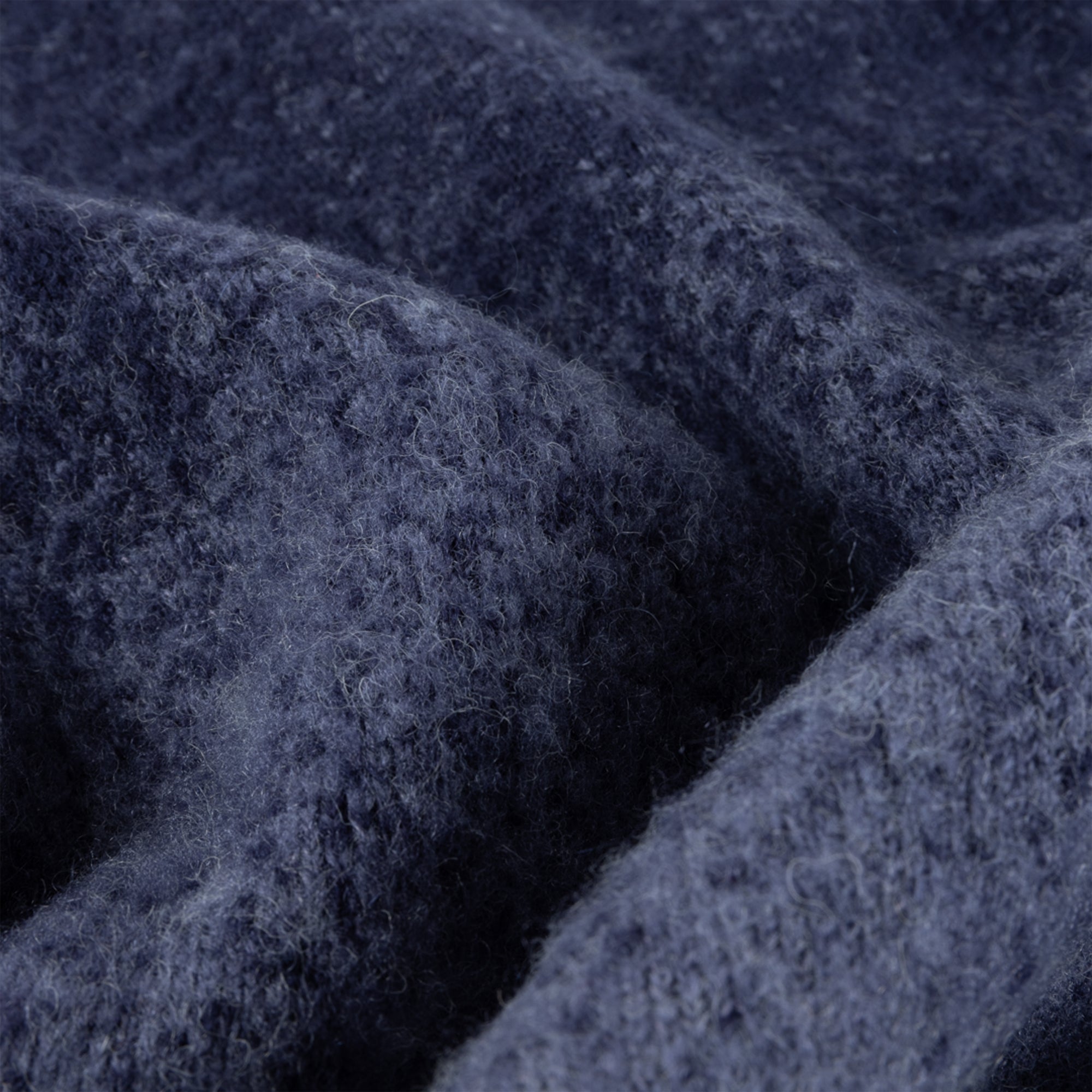 Dime MTL Mohair Double Zip Knit Midnight Blue | NOTE shop