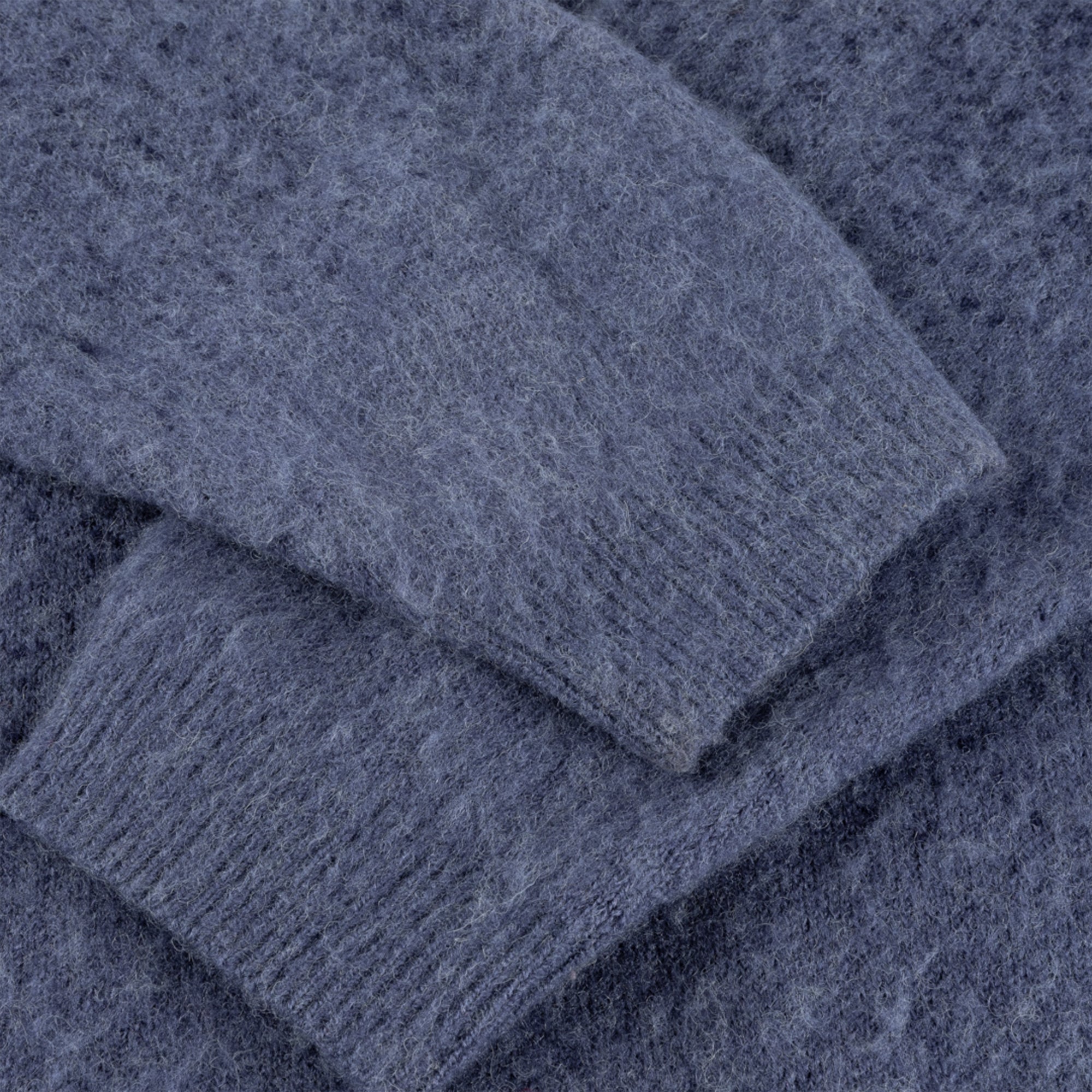 Dime MTL Mohair Double Zip Knit Midnight Blue | NOTE shop