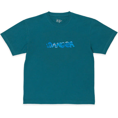 Dancer Butterfly Belly Tee Steel Blue