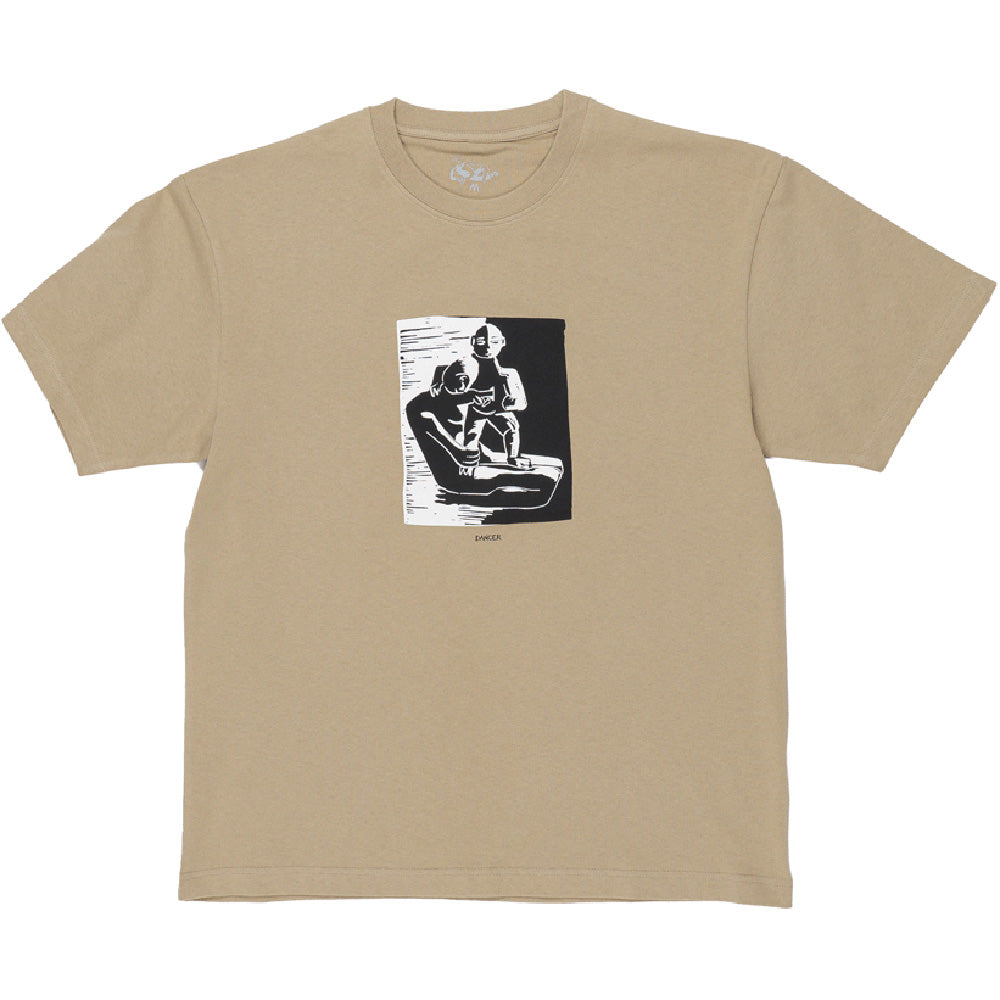 Dancer Heart Tee Khaki