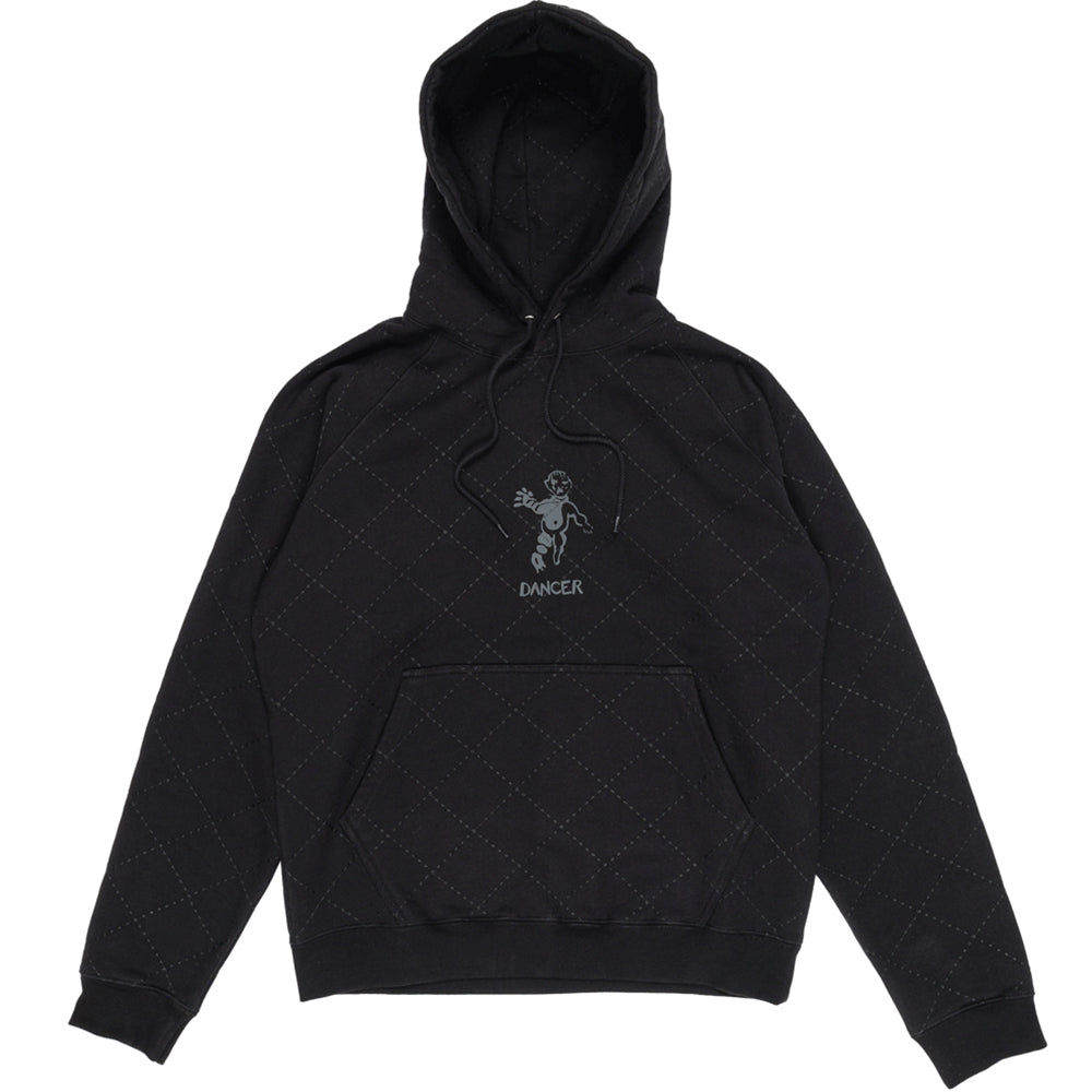 Dancer OG Diamond Stitch Hoodie Black