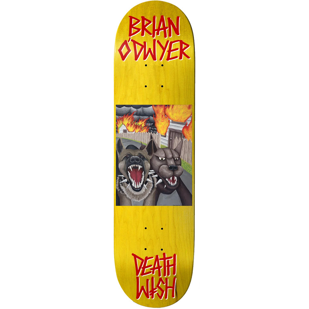 Deathwish Brian O'Dwyer All Screwed Up Skateboard Deck 8.25"