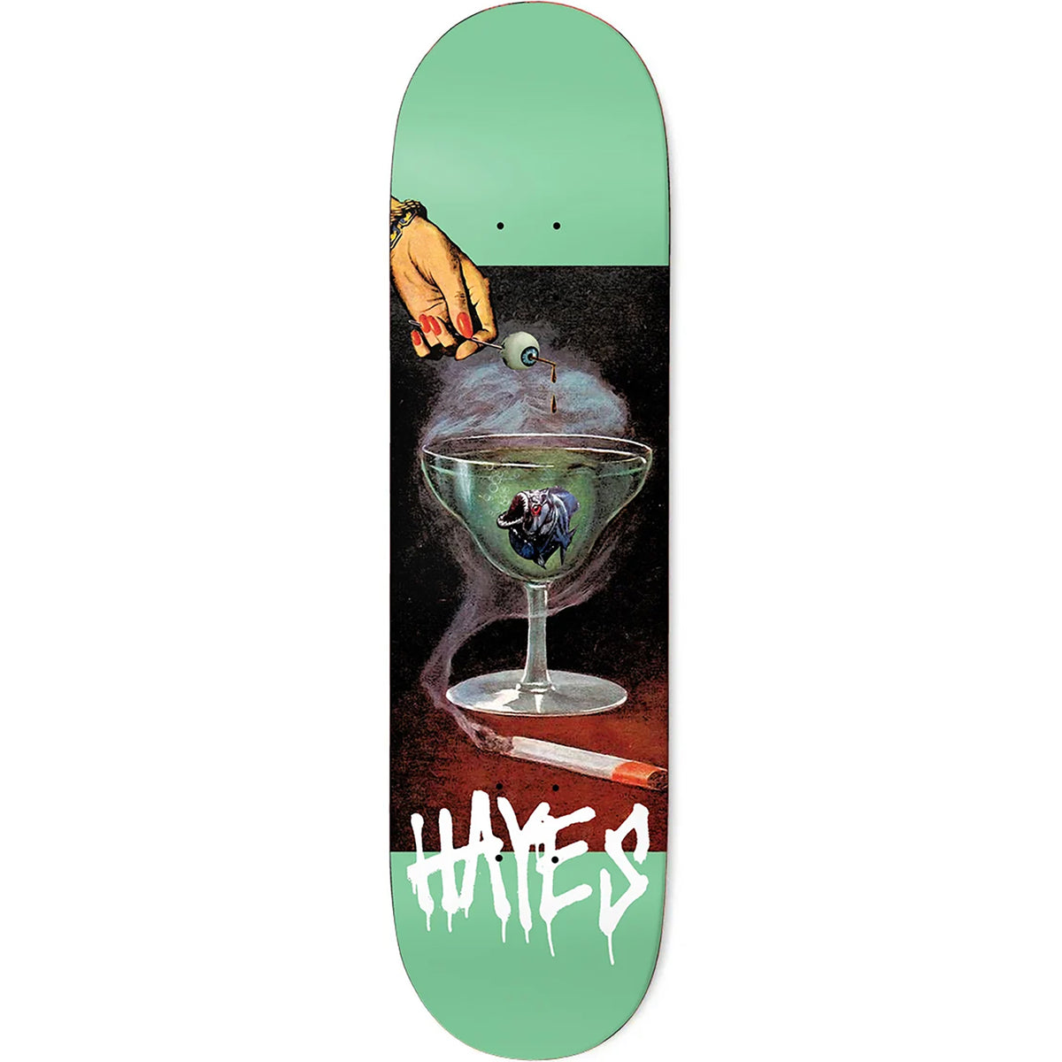 Deathwish Jake Hayes After Dinner Skateboard Deck 8.3875"