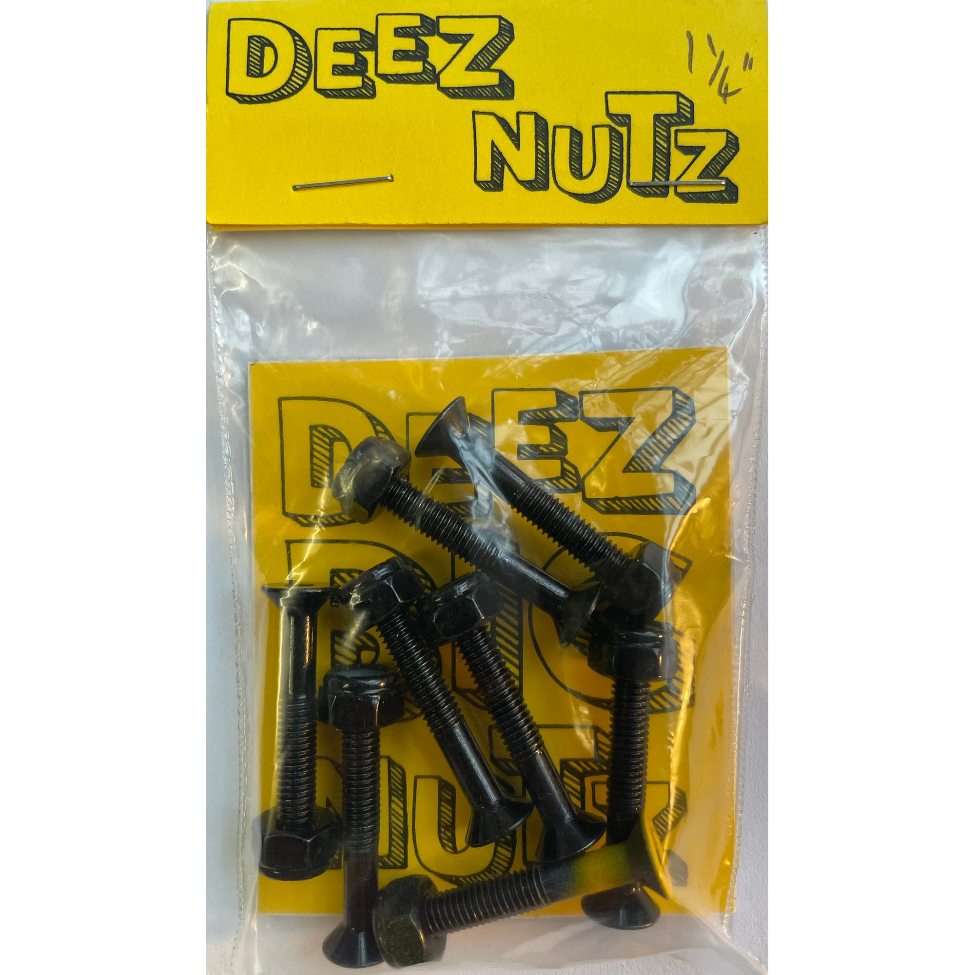 Deez Nutz Big Nutz Skateboard Bolts Allen 1¼"