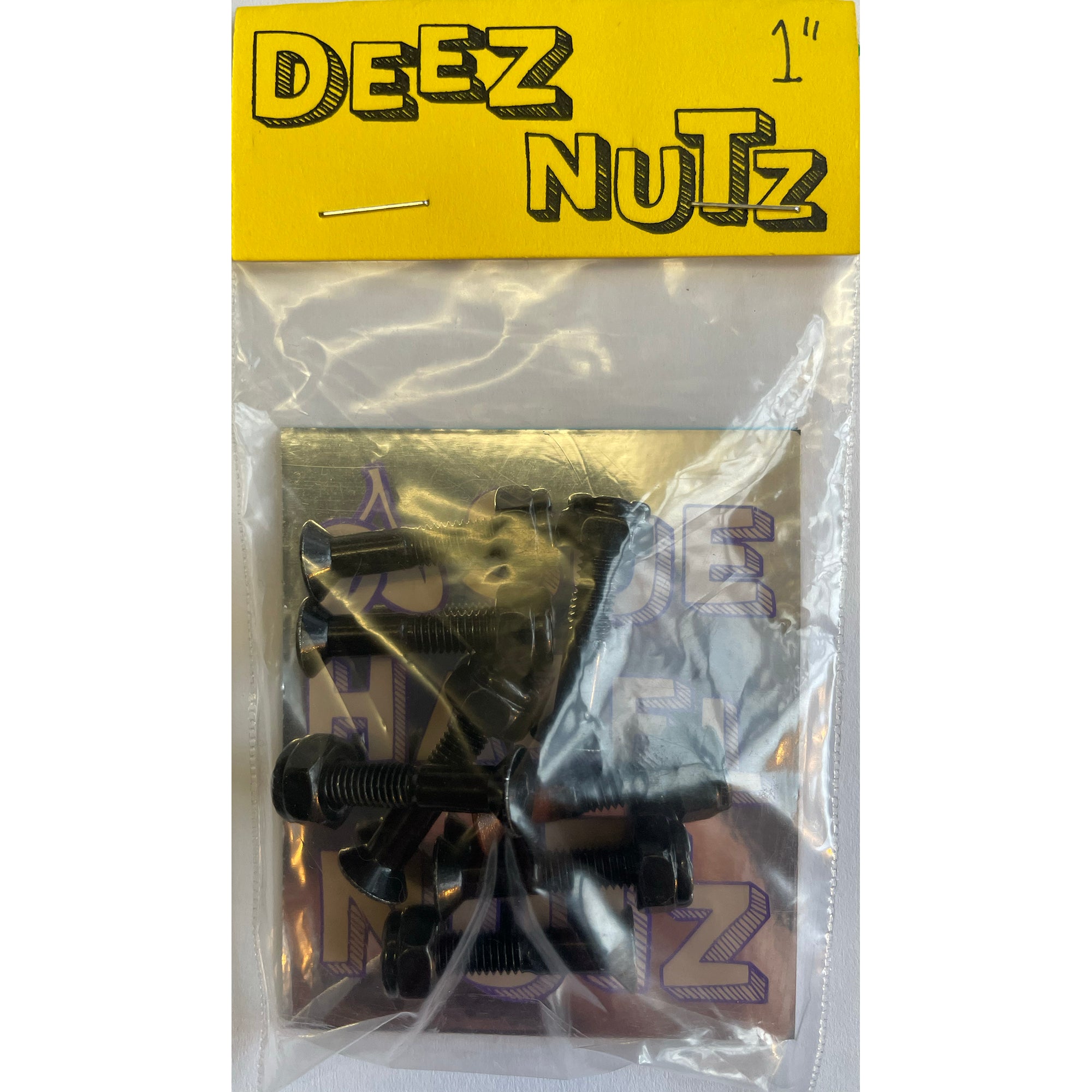 Deez Nutz Sue Hazel Nutz Skateboard Bolts Allen 1"