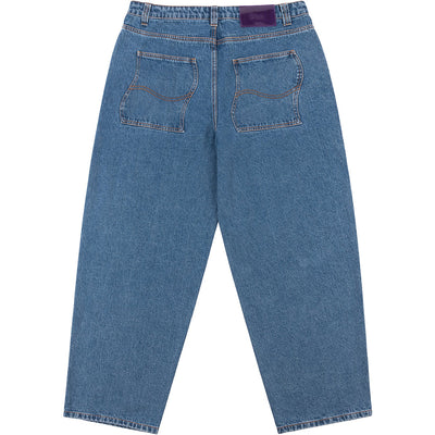 Dime MTL Classic Baggy Denim Pants Indigo Washed