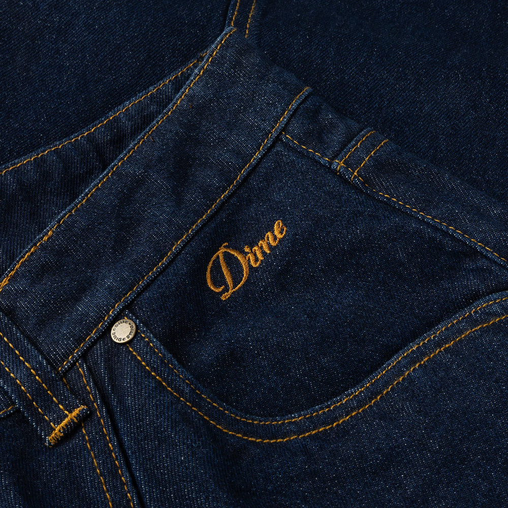 Dime MTL Classic Baggy Denim Pants Indigo Paneled