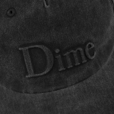 Dime MTL Classic Embossed Uniform Cap Charcoal Washed