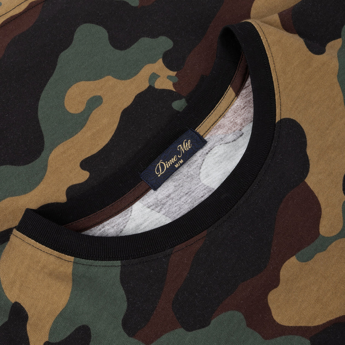 Dime MTL Classic Logo T-Shirt Dark Camo