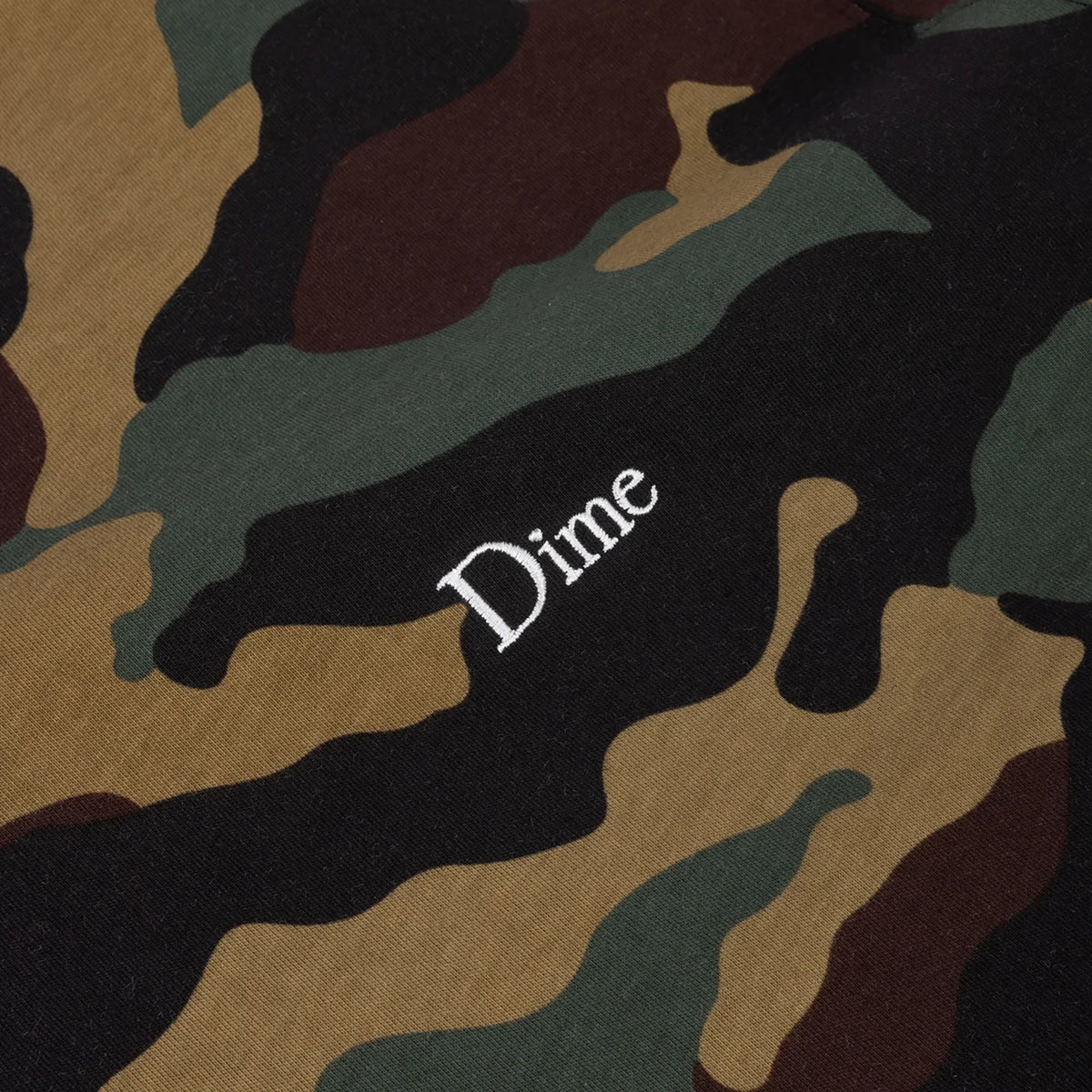 Dime MTL Classic Logo T-Shirt Dark Camo
