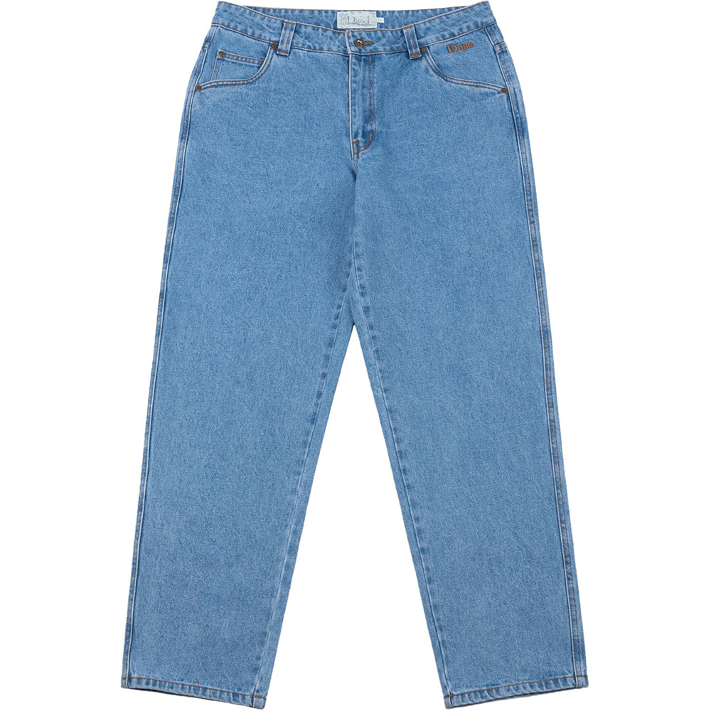 Dime MTL Classic Relaxed Denim Pants Blue Washed