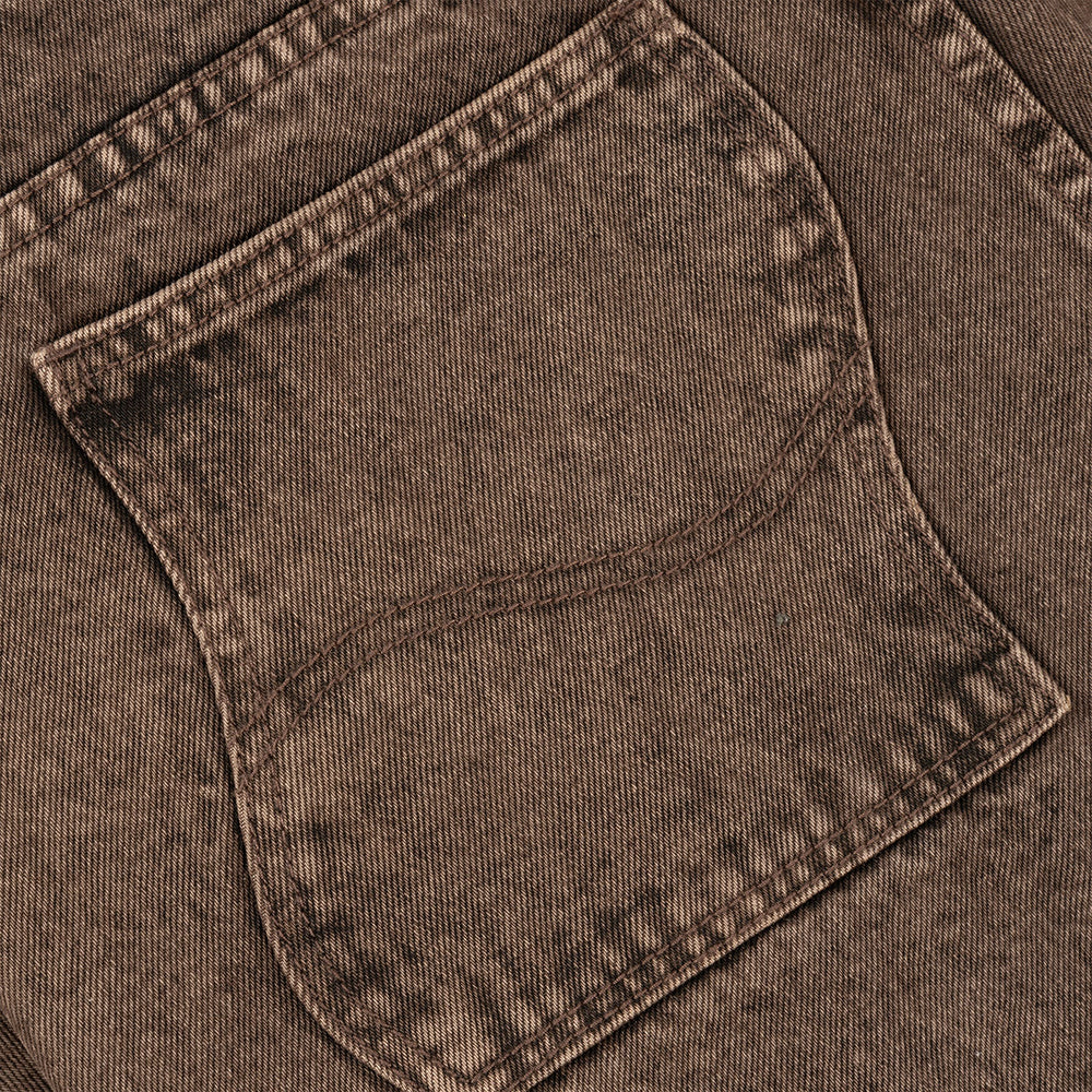Dime MTL Classic Relaxed Denim Pants Faded Brown