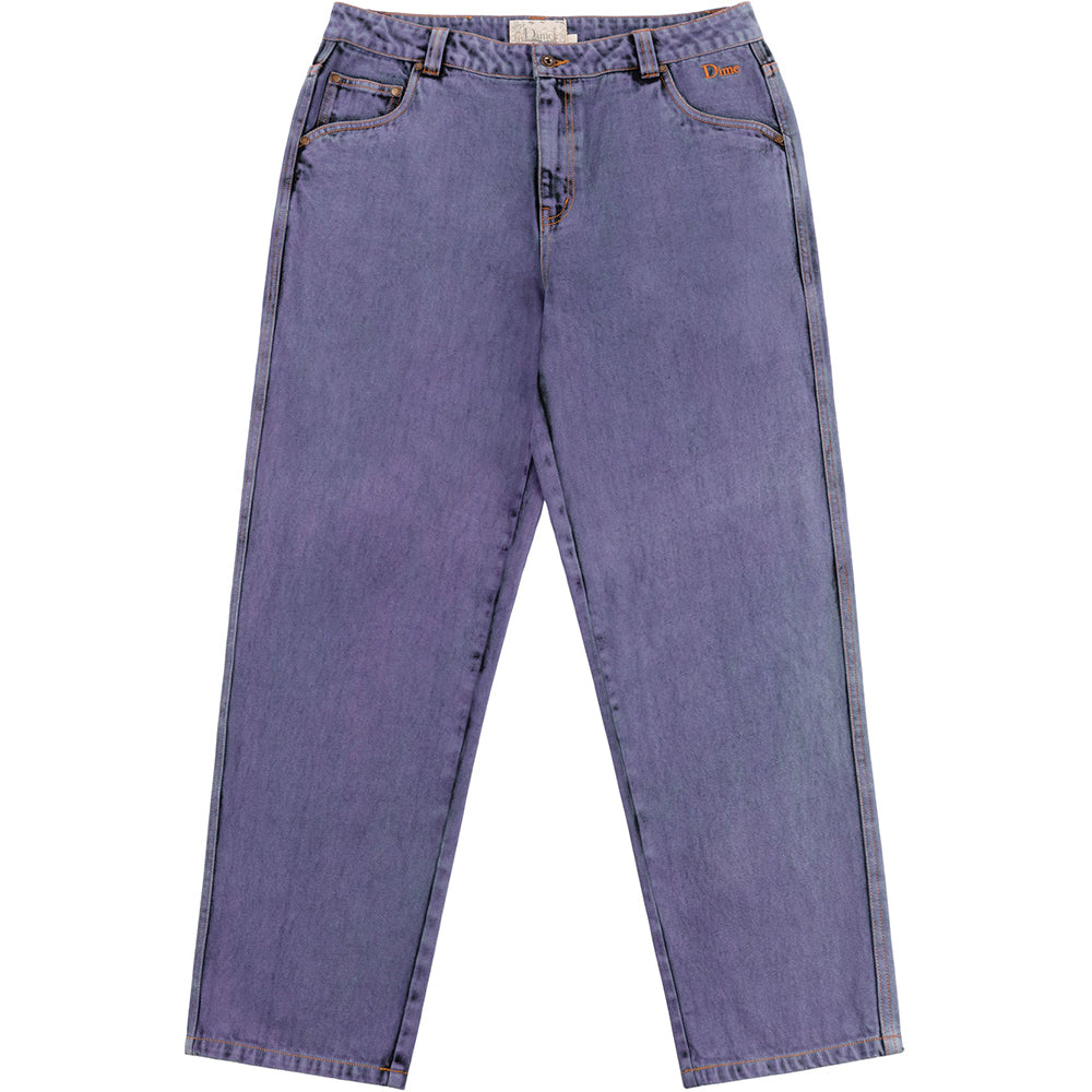 Dime MTL Classic Relaxed Denim Pants Stone Purple