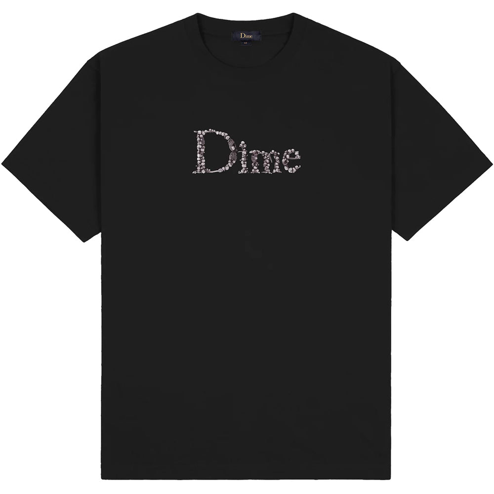 Dime MTL Classic Skull T Shirt Black