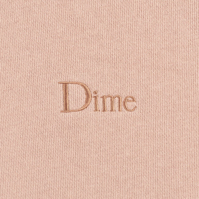 Dime MTL Classic Small Logo Crewneck Tan