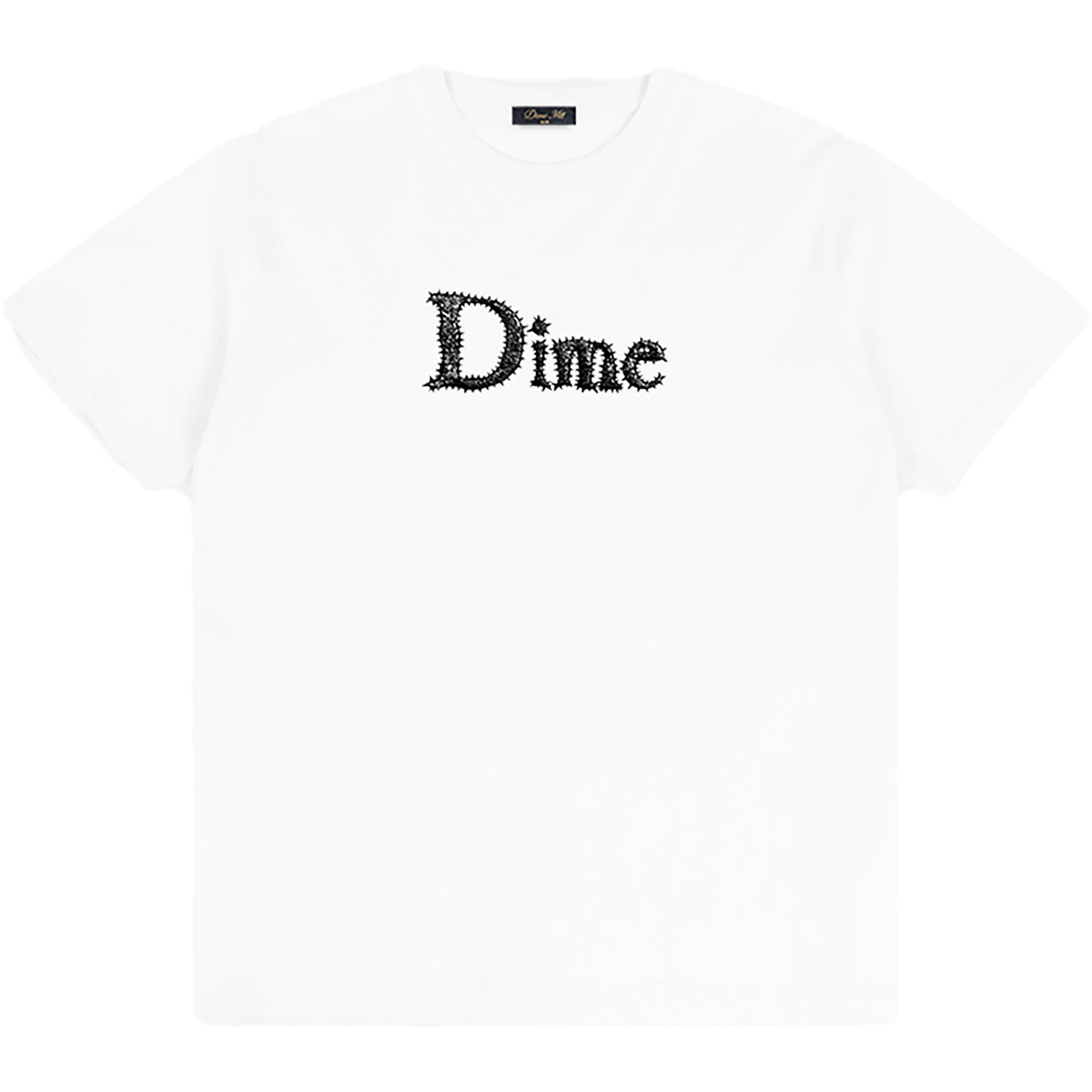 Dime MTL Classic Spiked T-Shirt White