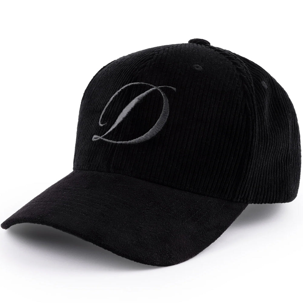 Dime MTL Cord Full Fit Cap Black