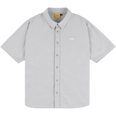 Dime MTL Corduroy Short Sleeve Shirt Light Gray