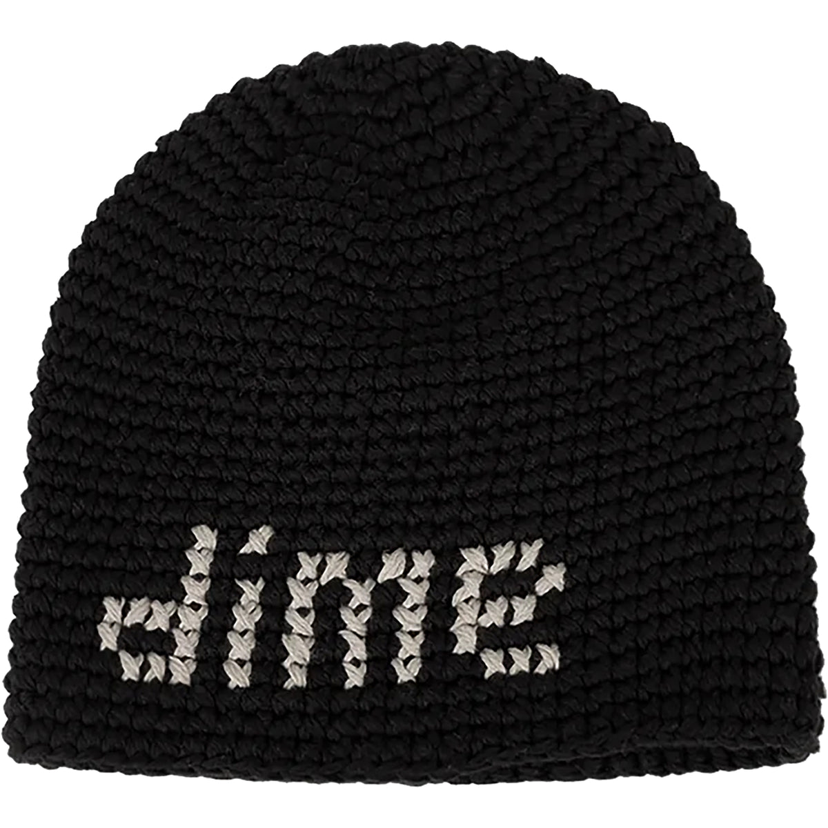 Dime MTL Crochet Skully Black