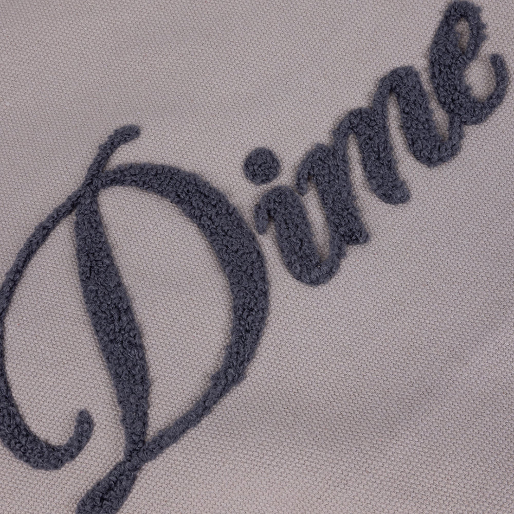 Dime MTL Cursive Chenille Tote Bag Concrete