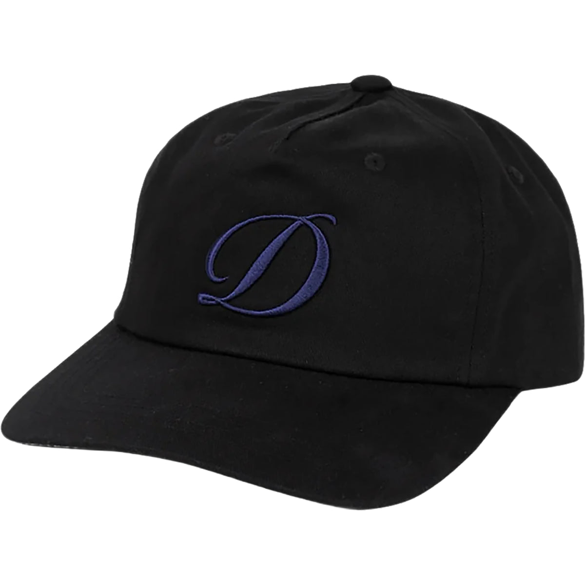 Dime MTL Cursive D Worker Cap Black