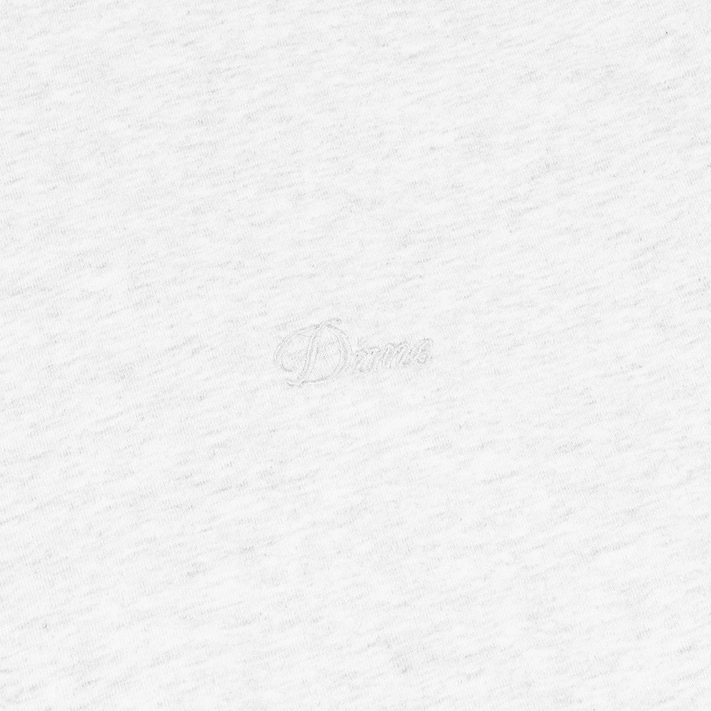 Dime MTL Cursive Small Logo T-Shirt Ash