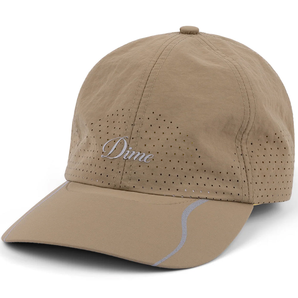 Dime MTL Cursive Tech Cap Taupe