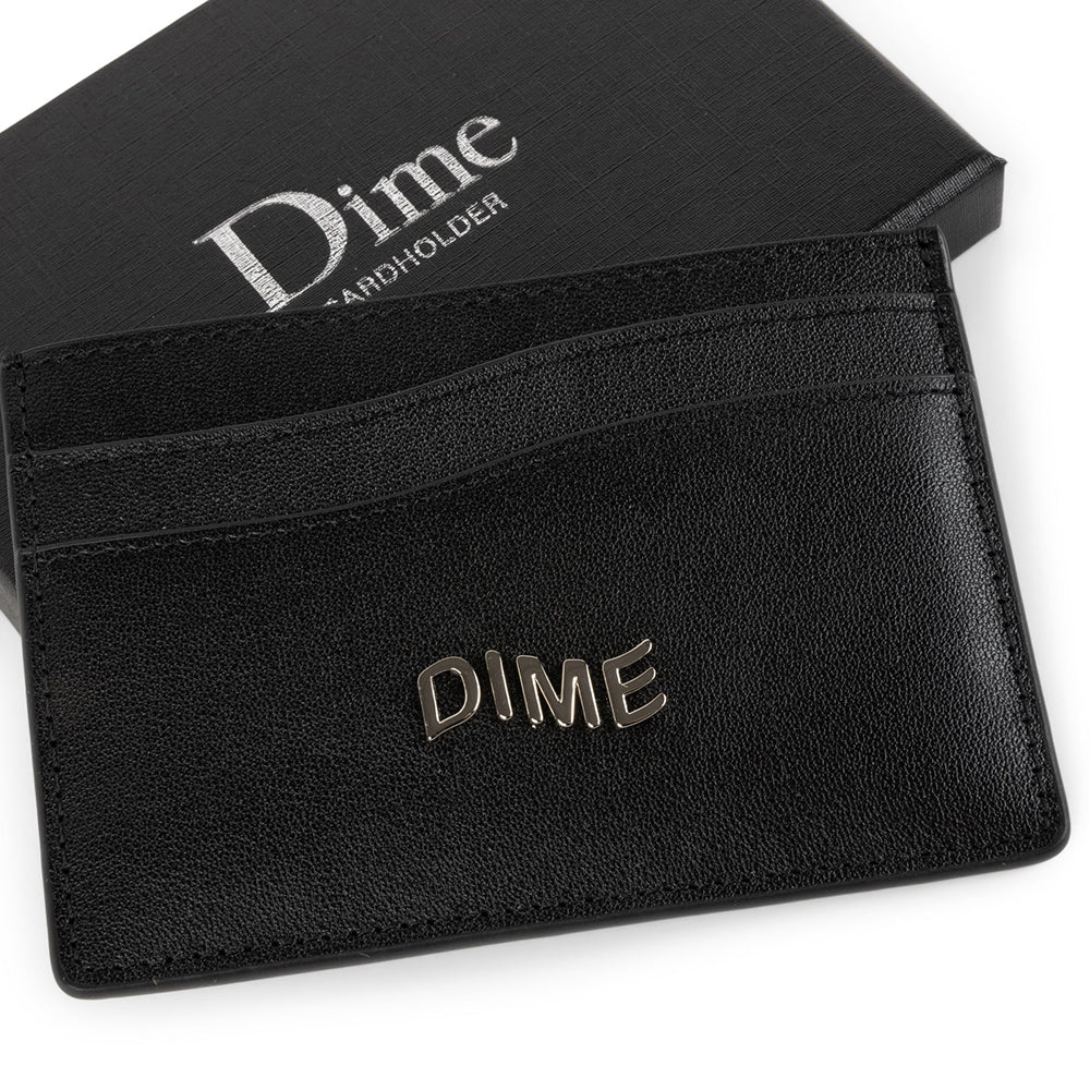 Dime MTL Leather Cardholder Black