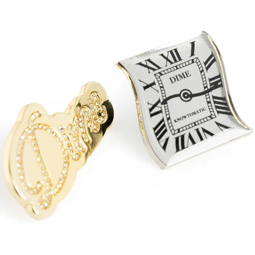 Dime MTL Pin Pack Gold/Silver