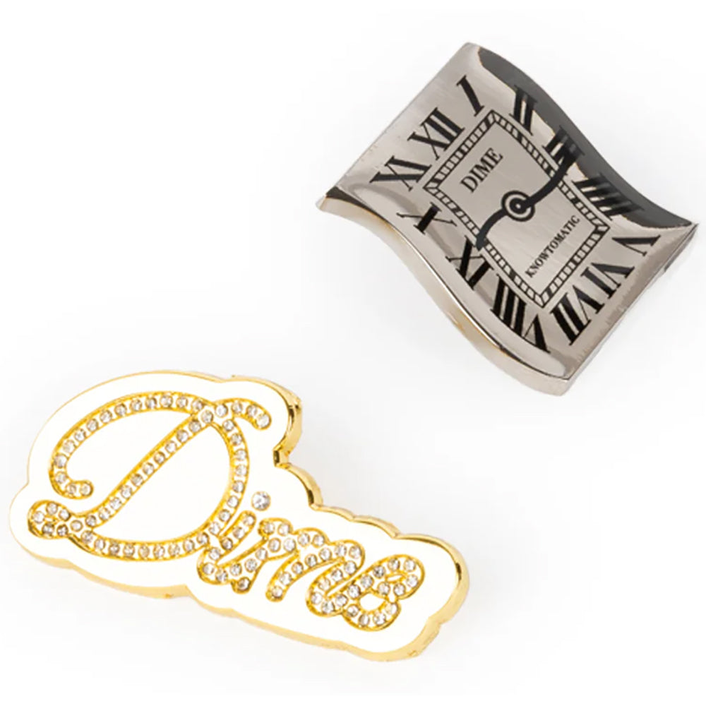 Dime MTL Pin Pack Gold/Silver