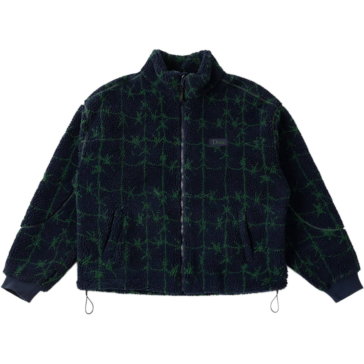 Dime MTL Polar Fleece Sherpa Zip Navy