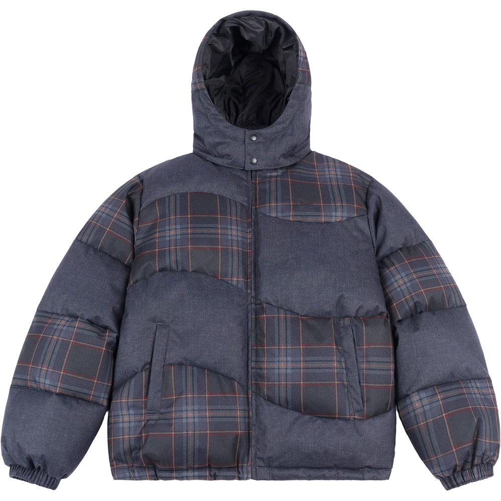 Dime MTL Premium Tweed Puffer Dark Gray