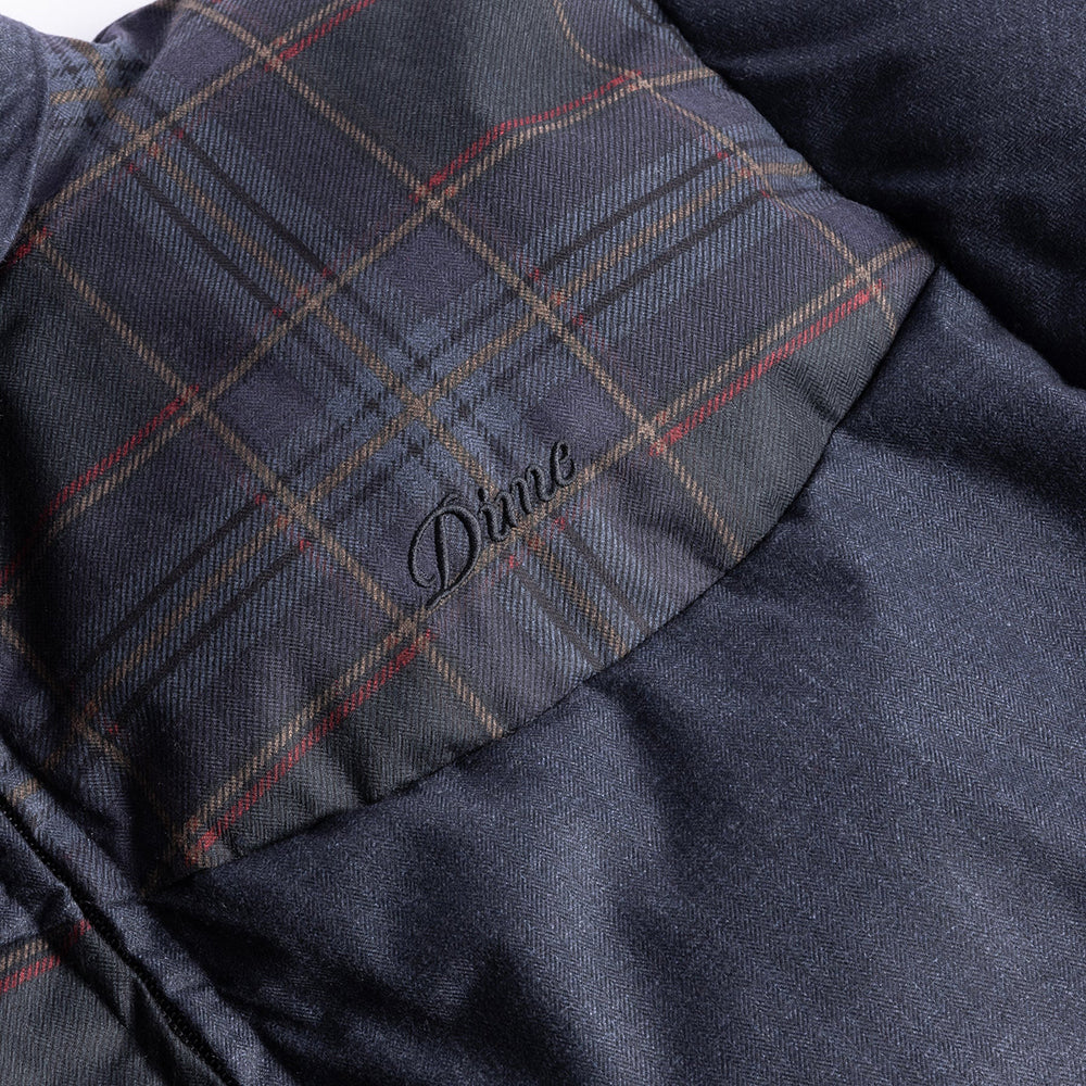 Dime MTL Premium Tweed Puffer Dark Gray