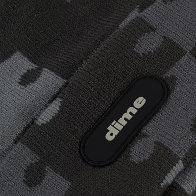 Dime MTL Puzzle Fold Beanie Charcoal
