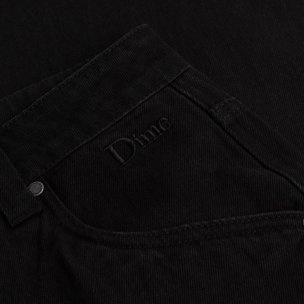Dime MTL Classic Relaxed Denim Pants Black
