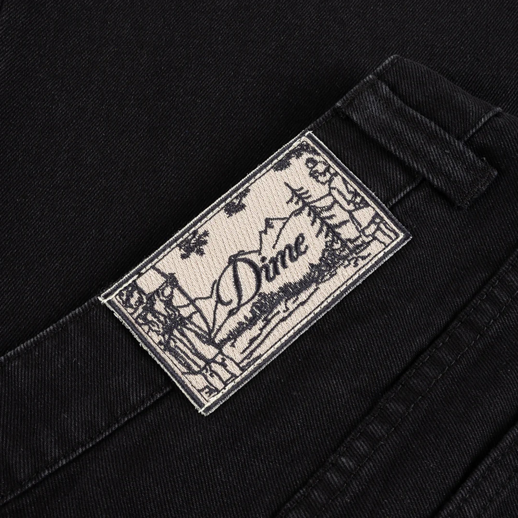 Dime MTL Relaxed Denim Pants Black