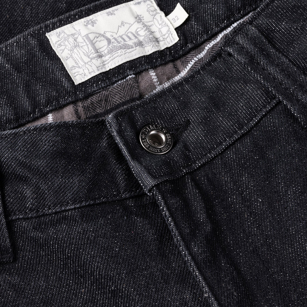 Dime MTL Secret Baggy Denim Pants Black Washed