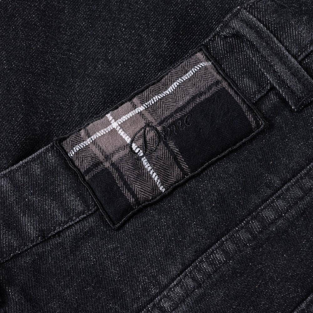 Dime MTL Secret Baggy Denim Pants Black Washed