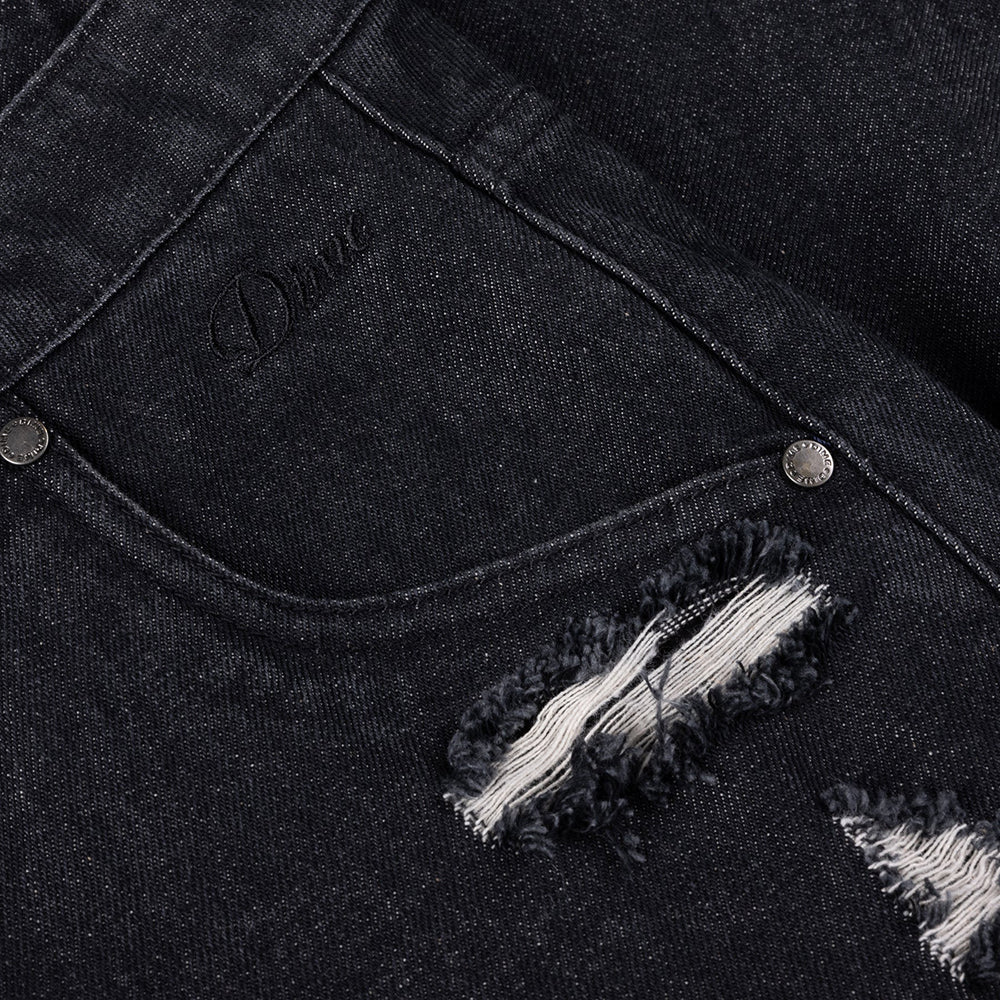 Dime MTL Secret Baggy Denim Pants Black Washed