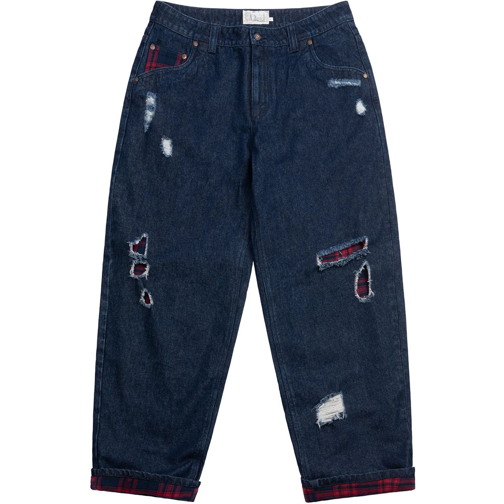 Dime MTL Secret Baggy Denim Pants Indigo