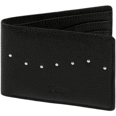 Dime MTL Studded Bifold Wallet Black