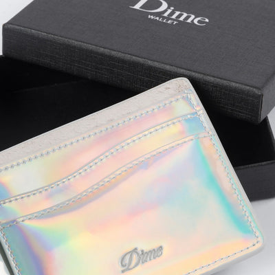 Dime MTL Studded Bifold Wallet Holographic