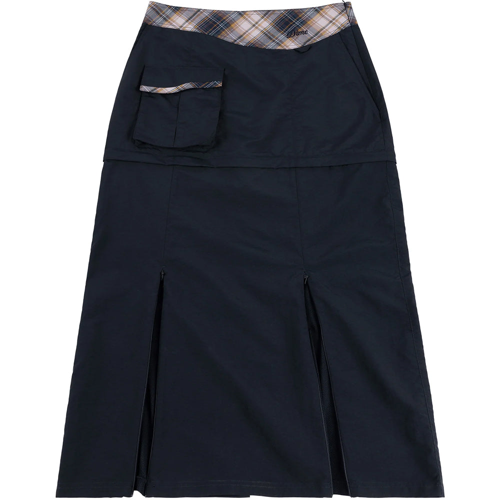 Dime MTL Tech Skirt Plaid Navy