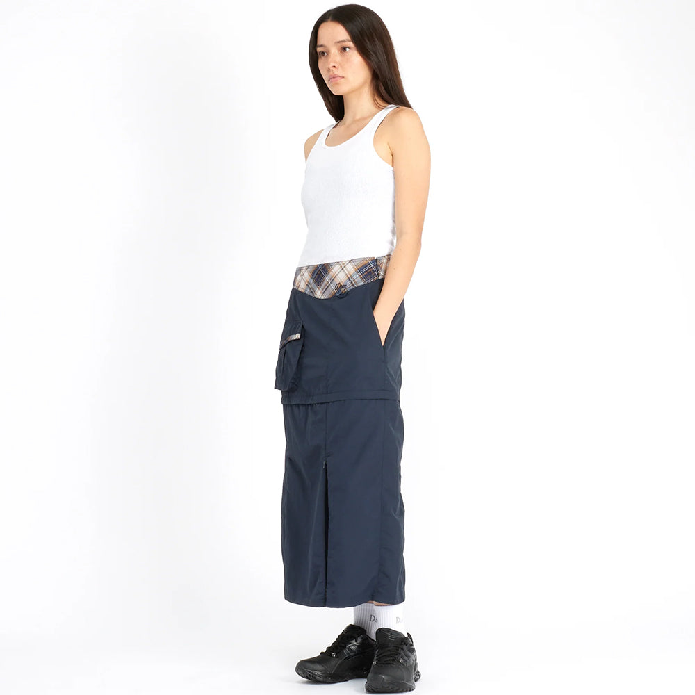 Dime MTL Tech Skirt Plaid Navy