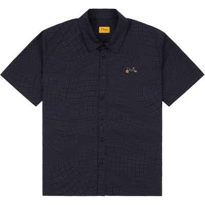 Dime MTL Warp Leafy Shirt Navy