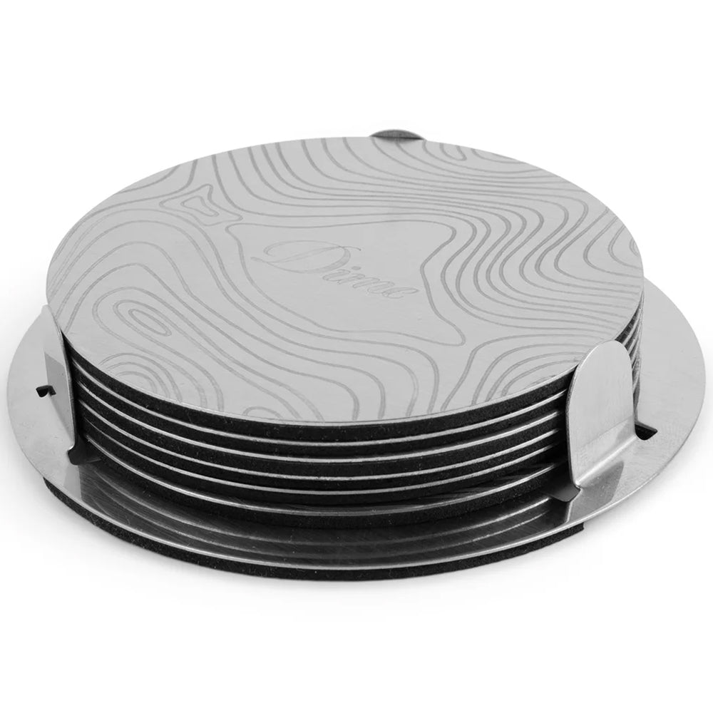 Dime MTL Topo Coaster Set