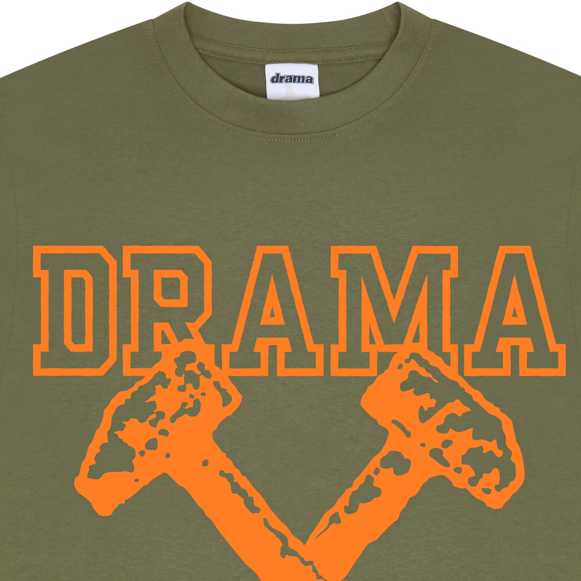 Drama Call Hammer Tee Olive