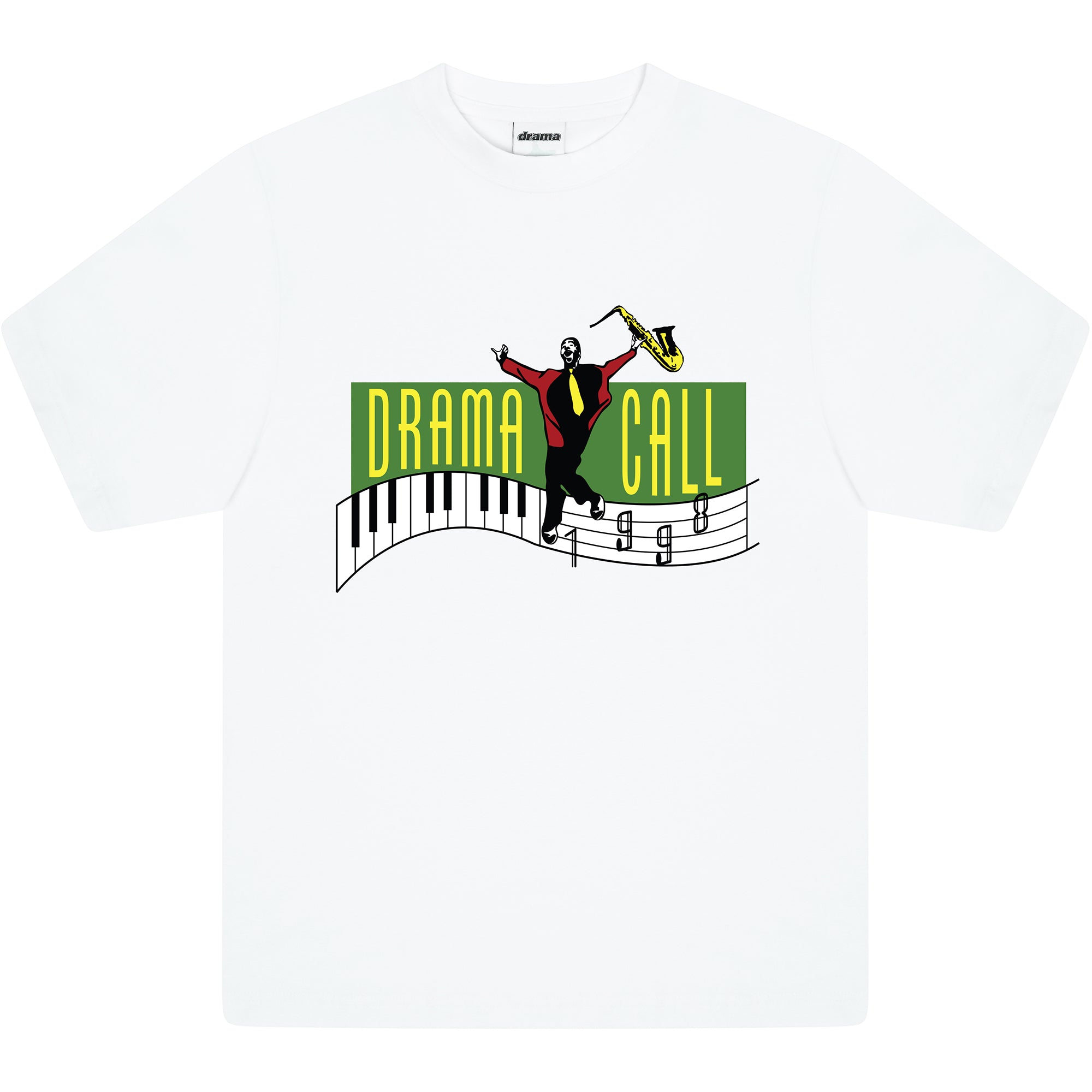 Drama Call Jazz Tee White