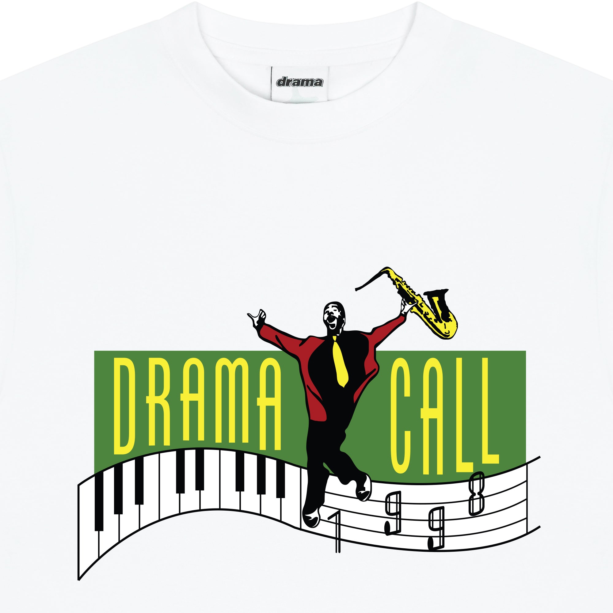 Drama Call Jazz Tee White